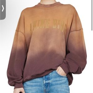 Anine bing crewneck sweatshirt rust colored. Never Worn excellent condition